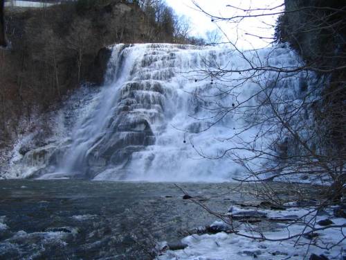 Ithaca Falls 19 - winter