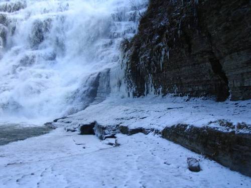 Ithaca Falls 22 - winter