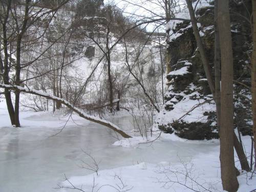Ithaca Falls 30 - winter