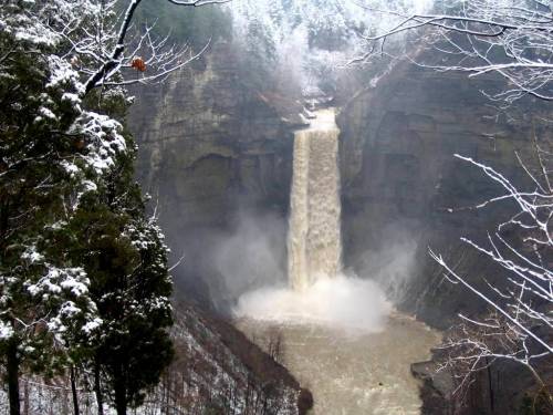 Taughannock Falls 41 High Water