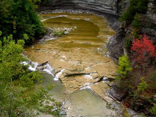 Taughannock Falls - Upper Gorge Oct 2005